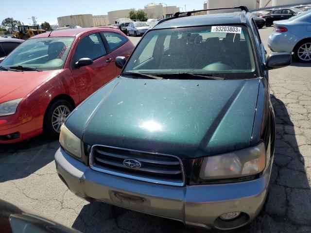 JF1SG67695H725063 - 2005 SUBARU FORESTER 2.5XS LL BEAN GREEN photo 5