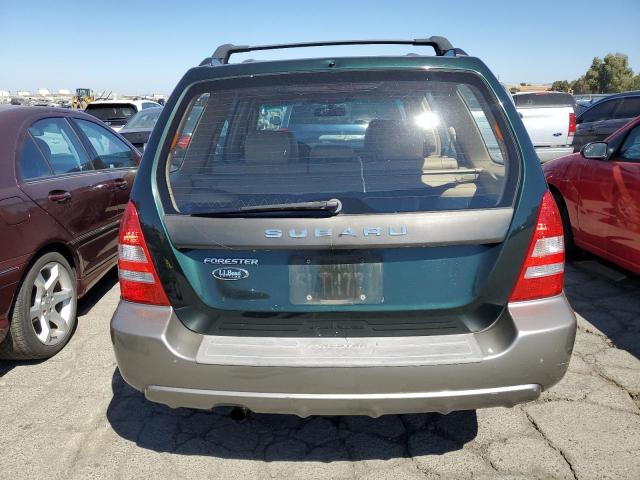 JF1SG67695H725063 - 2005 SUBARU FORESTER 2.5XS LL BEAN GREEN photo 6