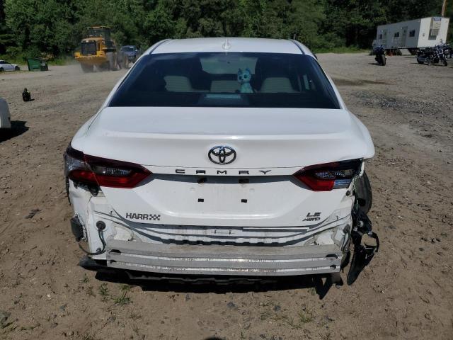 4T1C11BK7NU067236 - 2022 TOYOTA CAMRY LE WHITE photo 6