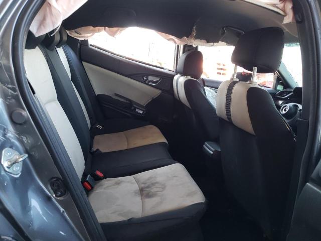 SHHFK7G41JU205429 - 2018 HONDA CIVIC SPORT ნაცრისფერი ფოტო 10