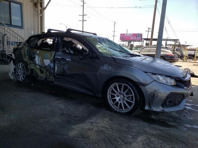 SHHFK7G41JU205429 - 2018 HONDA CIVIC SPORT ნაცრისფერი ფოტო 4