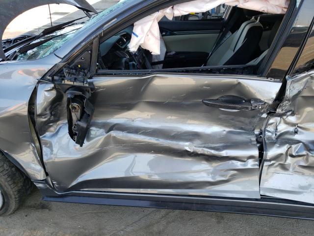 SHHFK7G41JU205429 - 2018 HONDA CIVIC SPORT ნაცრისფერი ფოტო 7