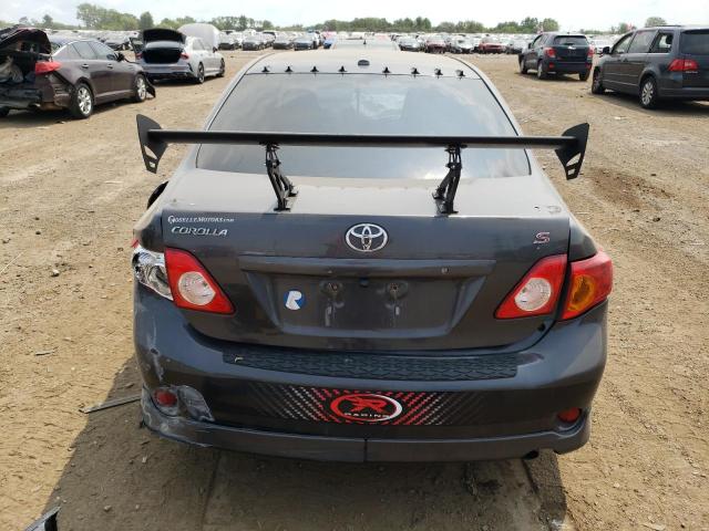 1NXBU4EE4AZ229635 - 2010 TOYOTA COROLLA BASE GRAY photo 6