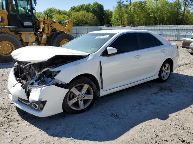 4T1BF1FK0DU652018 - 2013 TOYOTA CAMRY L WHITE photo 1