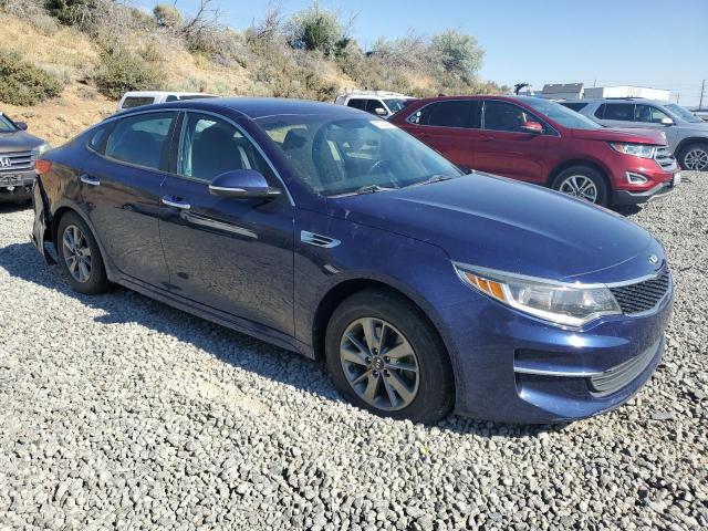 5XXGT4L19JG219735 - 2018 KIA OPTIMA LX Көк фото 4