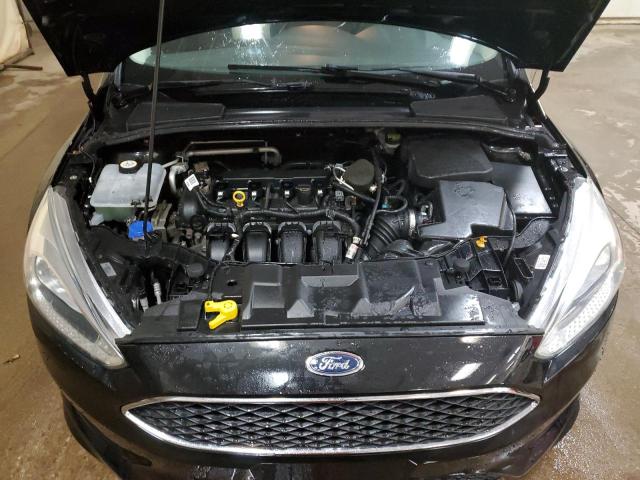 1FADP3K23FL251167 - 2015 FORD FOCUS SE BLACK photo 11