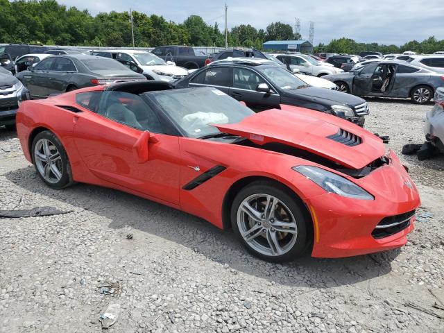 1G1YB2D70H5109758 - 2017 CHEVROLET CORVETTE STINGRAY 1LT RED photo 4