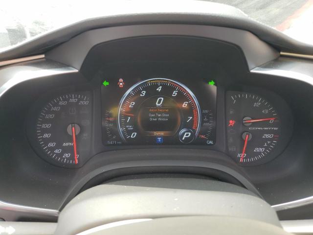 1G1YB2D70H5109758 - 2017 CHEVROLET CORVETTE STINGRAY 1LT RED photo 9