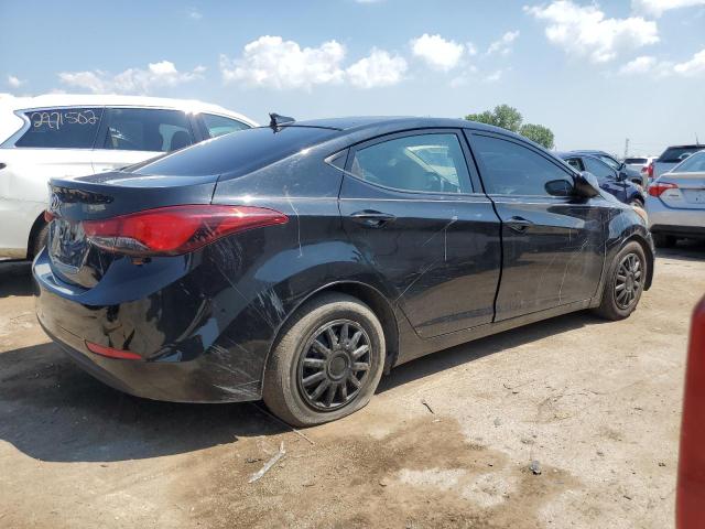 5NPDH4AE9GH711110 - 2016 HYUNDAI ELANTRA SE BLACK photo 3