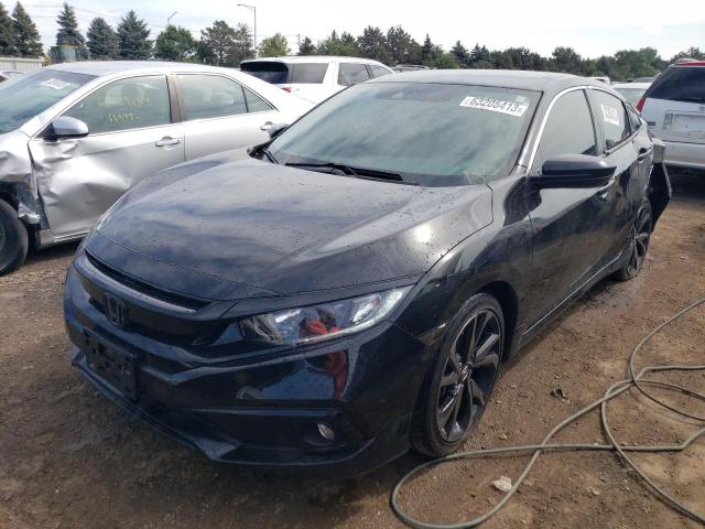 2HGFC2F80MH503766 - 2021 HONDA CIVIC SPORT 黑色 照片 1
