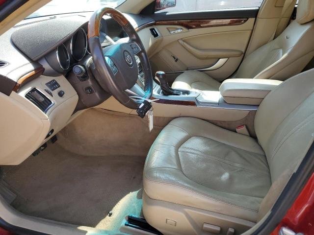 1G6DK5EG3A0109104 - 2010 CADILLAC CTS PERFORMANCE COLLECTION Қызыл фото 7