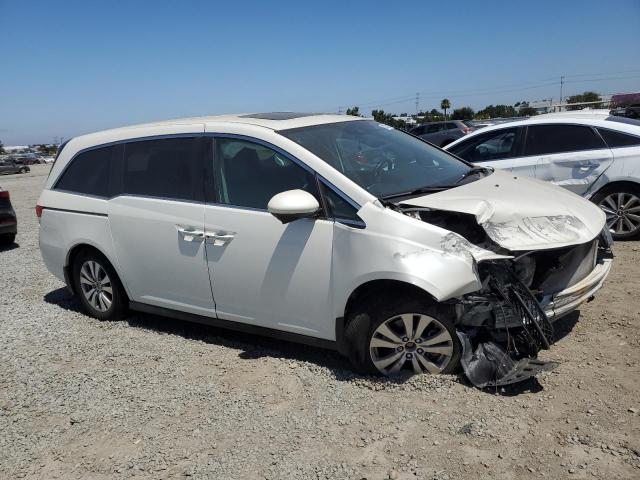 5FNRL5H66FB012197 - 2015 HOND ODYSSEY EXL WHITE photo 4