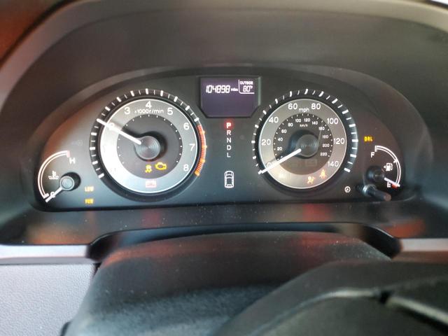 5FNRL5H66FB012197 - 2015 HOND ODYSSEY EXL WHITE photo 9