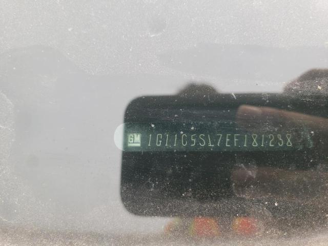 1G11C5SL7EF181238 - 2014 CHEVROLET MALIBU 1LT WHITE photo 12