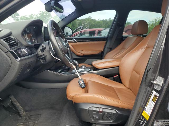 5UXXW7C55G0M91168 - 2016 BMW X4 XDRIVEM40I GRAY photo 7
