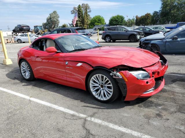 WBALM7C56BE384225 - 2011 BMW Z4 SDRIVE35I RED photo 4