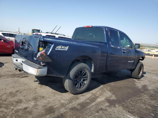 1N6BA06C98N313521 - 2008 NISSAN TITAN XE BLUE photo 3