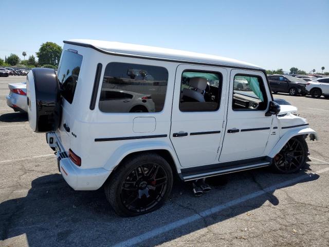 W1NYC7HJ0MX420301 - 2021 MERCEDES-BENZ G 63 AMG WHITE photo 3