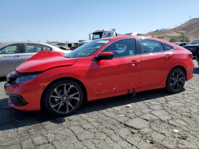 2HGFC2F82LH558721 - 2020 HONDA CIVIC SPORT RED photo 1