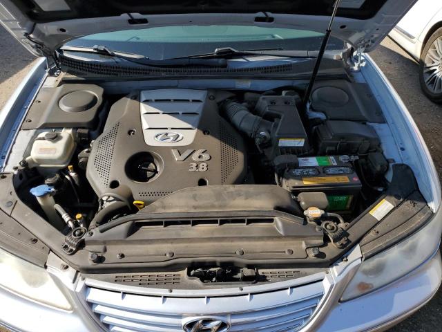 KMHFC46F07A171528 - 2007 HYUNDAI AZERA SE SILVER photo 11