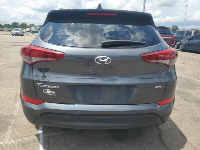 KM8J3CA41HU510064 - 2017 HYUNDAI TUCSON LIMITED GRAY photo 6