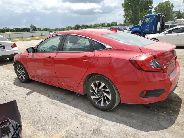 2HGFC2F78HH552856 - 2017 HONDA CIVIC EX RED photo 2