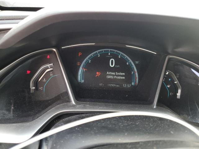 2HGFC2F78HH552856 - 2017 HONDA CIVIC EX RED photo 9