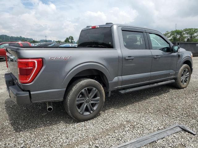 1FTFW1ED3PFC75363 - 2023 FORD F150 SUPERCREW GRAY photo 3