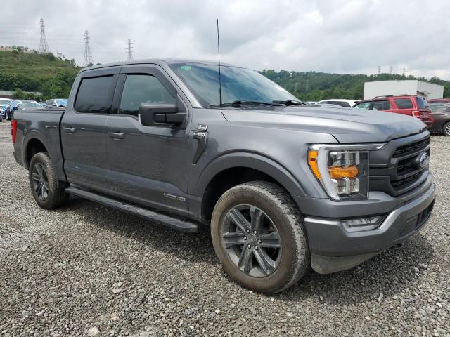 1FTFW1ED3PFC75363 - 2023 FORD F150 SUPERCREW GRAY photo 4