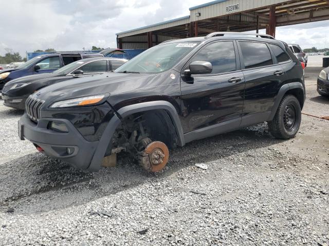 1C4PJMBB0JD500672 - 2018 JEEP CHEROKEE TRAILHAWK BLACK photo 1