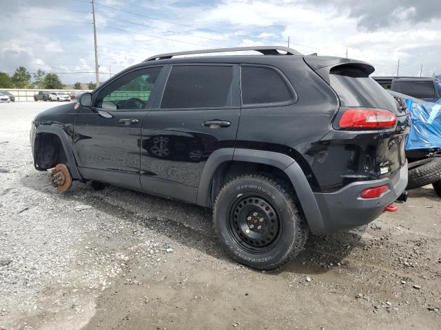 1C4PJMBB0JD500672 - 2018 JEEP CHEROKEE TRAILHAWK BLACK photo 2