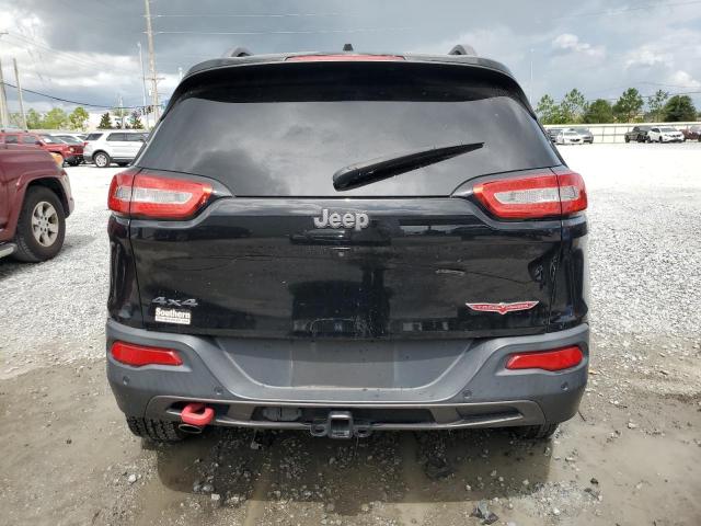 1C4PJMBB0JD500672 - 2018 JEEP CHEROKEE TRAILHAWK BLACK photo 6