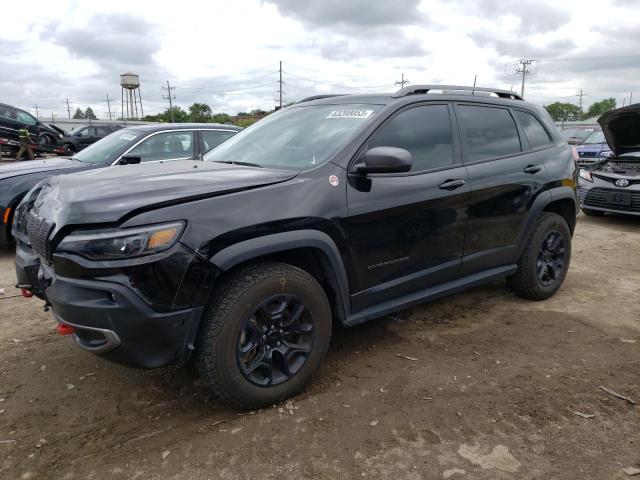 1C4PJMBX6MD132322 - 2021 JEEP CHEROKEE TRAILHAWK BLACK photo 1