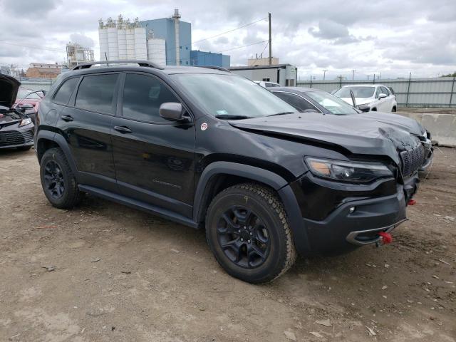 1C4PJMBX6MD132322 - 2021 JEEP CHEROKEE TRAILHAWK BLACK photo 4