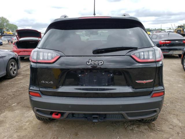 1C4PJMBX6MD132322 - 2021 JEEP CHEROKEE TRAILHAWK BLACK photo 6