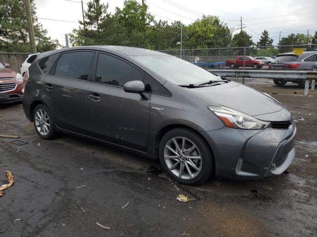 JTDZN3EU1FJ016006 - 2015 TOYOTA PRIUS V GRAY photo 4