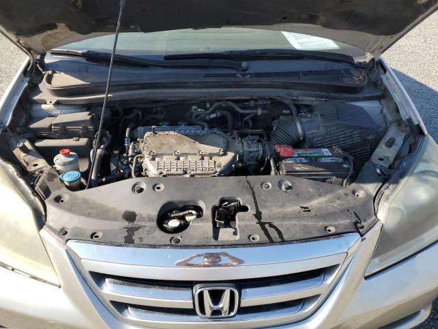 5FNRL38717B422131 - 2007 HONDA ODYSSEY EXL SILVER photo 12