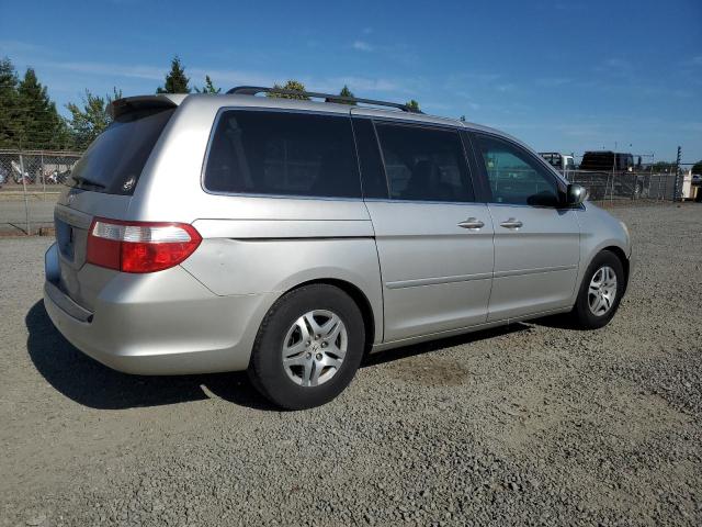 5FNRL38717B422131 - 2007 HONDA ODYSSEY EXL SILVER photo 3