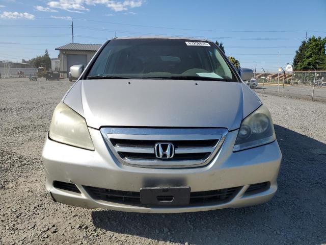5FNRL38717B422131 - 2007 HONDA ODYSSEY EXL SILVER photo 5
