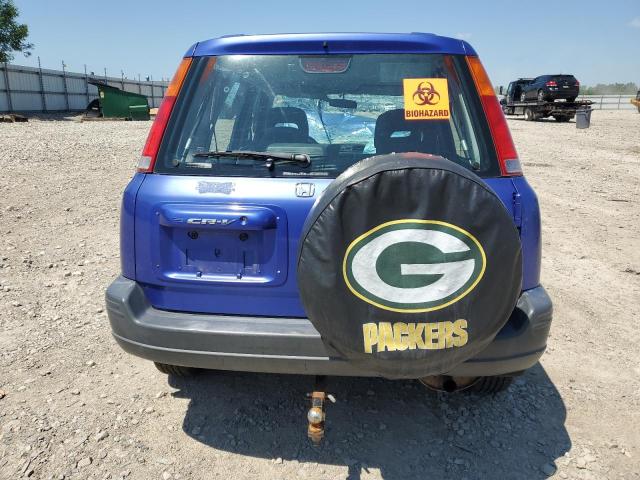 JHLRD18671C025619 - 2001 HONDA CR-V EX Bleu photo 6