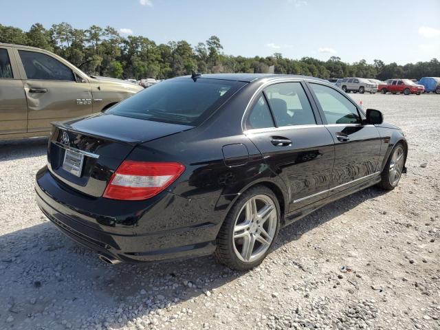 WDDGF56X28F181356 - 2008 MERCEDES-BENZ C 350 BLACK photo 3