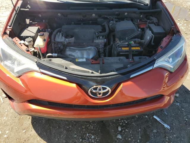 JTMZFREV2GJ078315 - 2016 TOYOTA RAV4 LE ORANGE photo 12