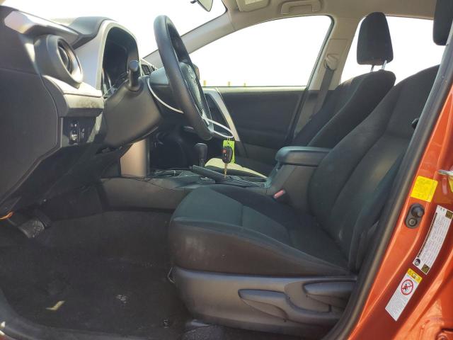 JTMZFREV2GJ078315 - 2016 TOYOTA RAV4 LE ORANGE photo 7