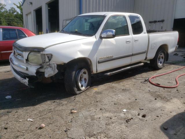 5TBRT34125S466450 - 2005 TOYOTA TUNDRA ACCESS CAB SR5 WHITE photo 1
