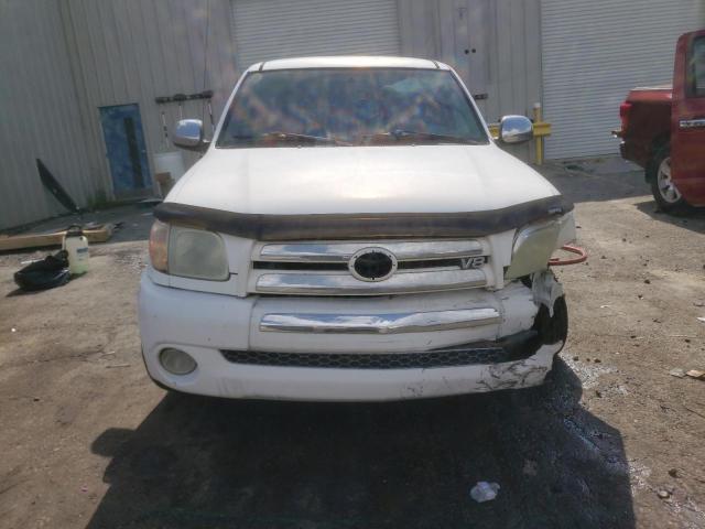 5TBRT34125S466450 - 2005 TOYOTA TUNDRA ACCESS CAB SR5 WHITE photo 5