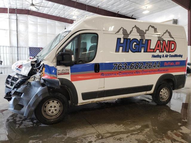 3C6TRVCG1HE542436 - 2017 RAM PROMASTER 2500 HIGH WHITE photo 1