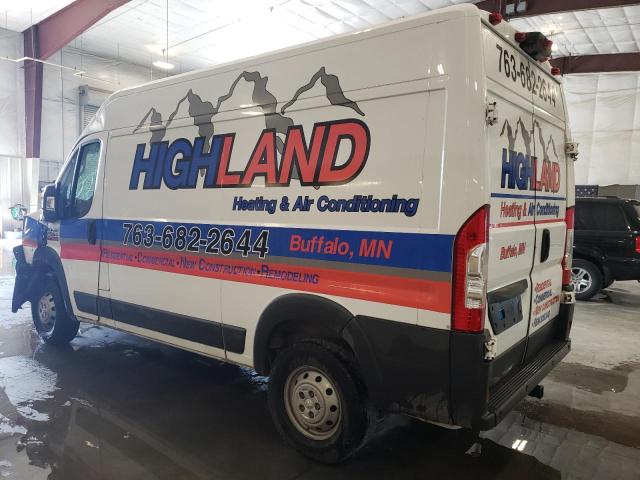 3C6TRVCG1HE542436 - 2017 RAM PROMASTER 2500 HIGH WHITE photo 2