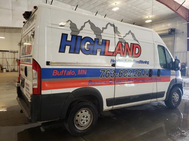 3C6TRVCG1HE542436 - 2017 RAM PROMASTER 2500 HIGH WHITE photo 3