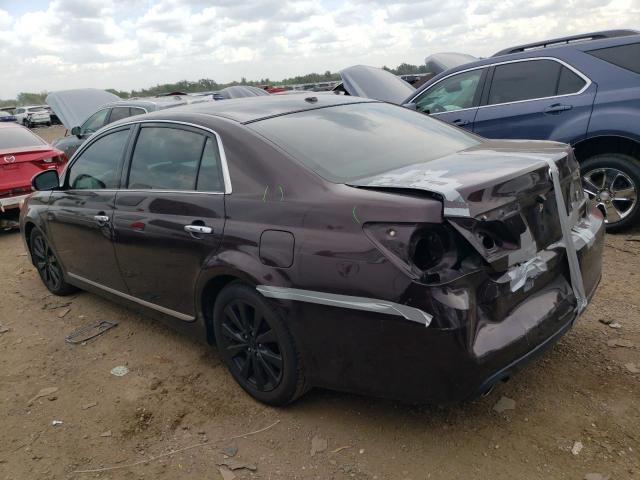 4T1BK3DB8BU377392 - 2011 TOYOTA AVALON BASE BURGUNDY photo 2