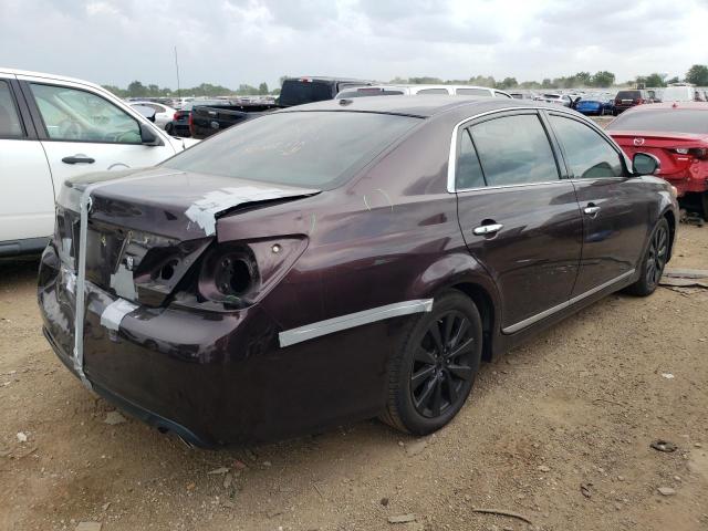 4T1BK3DB8BU377392 - 2011 TOYOTA AVALON BASE Bordo foto 3